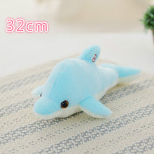 Charger l'image dans la galerie, 34 CM Jouet Créatif Oreiller Lumineux Doux En Peluche En Peluche Lumineux Coloré Étoiles Coussin Led Lumière Jouets Cadeau Pour Enfants Enfants Filles - allure dange