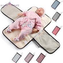 Charger l'image dans la galerie, Matelas dépliable à langer, Sacs de rangement couches, lingettes...Portable - allure dange