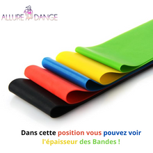 Charger l'image dans la galerie, Elastiques Formes™ Bandes élastiques résistantes, fitness, musculation - Allure Dange accessoires bébé/bien-être maman/accessoires fitness/accessoires yoga