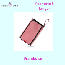 Charger l'image dans la galerie, Matelas dépliable à langer, Sacs de rangement couches, lingettes...Portable - allure dange