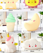 Charger l'image dans la galerie, Lampes veilleuses lumineuses en forme de nuages, étoiles, lunes, licornes - Allure Dange accessoires bébé/bien-être maman/accessoires fitness/accessoires yoga