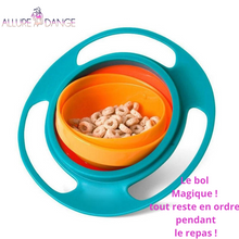 Charger l'image dans la galerie, Bol Anti-Déversement gyroscopique Rotation 360° - allure dange