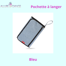 Charger l'image dans la galerie, Matelas dépliable à langer, Sacs de rangement couches, lingettes...Portable - allure dange