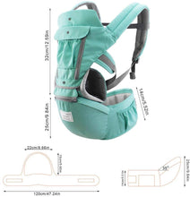 Charger l'image dans la galerie, Porte bébé Extérieur & Intérieur Multifonctions de 0 à 36 mois - allure dange