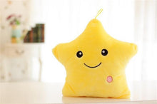 Charger l'image dans la galerie, 34 CM Jouet Créatif Oreiller Lumineux Doux En Peluche En Peluche Lumineux Coloré Étoiles Coussin Led Lumière Jouets Cadeau Pour Enfants Enfants Filles - allure dange
