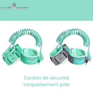 Bracelet cordon de sécurité Anti-perte enfant, attache poignet, laisse 150cm / 250cm - Allure Dange accessoires bébé/bien-être maman/accessoires fitness/accessoires yoga