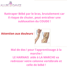 Charger l'image dans la galerie, Harnais apprentissage à la marche, trotter en tout sécurité - allure dange
