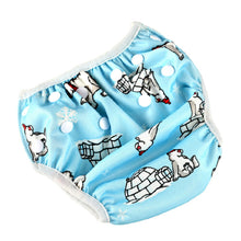 Charger l'image dans la galerie, maillot de bain bébé imperméable en coton lavable
