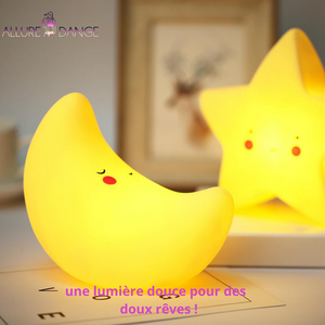 Lampes veilleuses lumineuses en forme de nuages, étoiles, lunes, licornes - Allure Dange accessoires bébé/bien-être maman/accessoires fitness/accessoires yoga